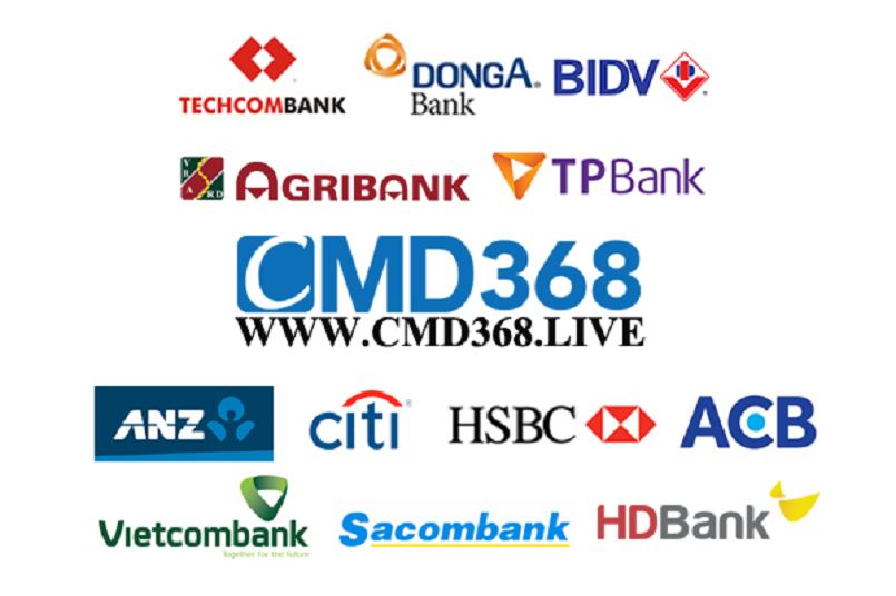 Các ngân hàng đối tác của CMD368
